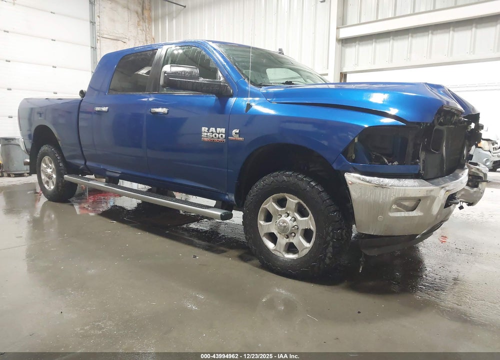 2016 RAM 2500 BIG HORN VIN: 3C6UR5ML3GG219654