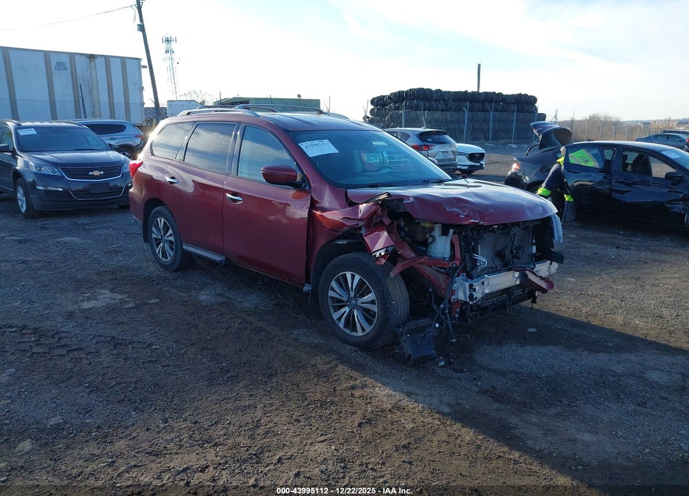 2020 NISSAN PATHFINDER SV 4WD VIN: 5N1DR2BM7LC637792