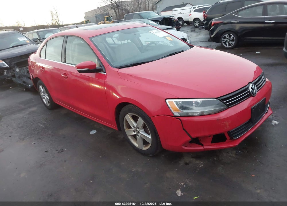 2012 VOLKSWAGEN JETTA 2.0L TDI VIN: 3VWLL7AJ6CM425743