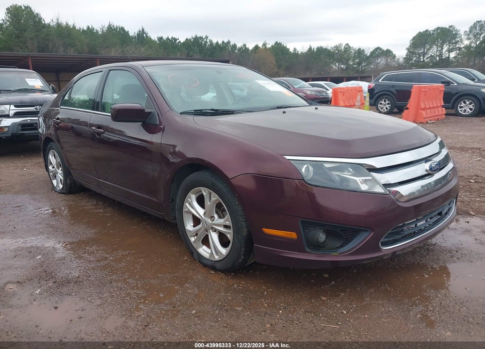 2012 FORD FUSION SE VIN: 3FAHP0HA6CR232933