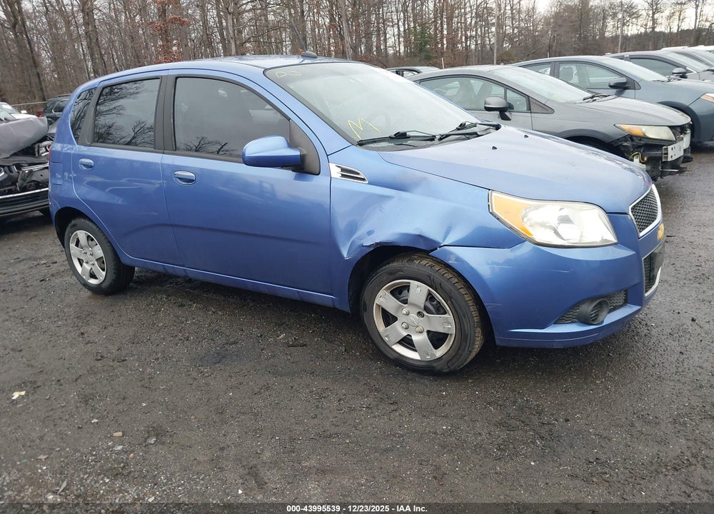 2009 CHEVROLET AVEO LT VIN: KL1TD66E29B316452
