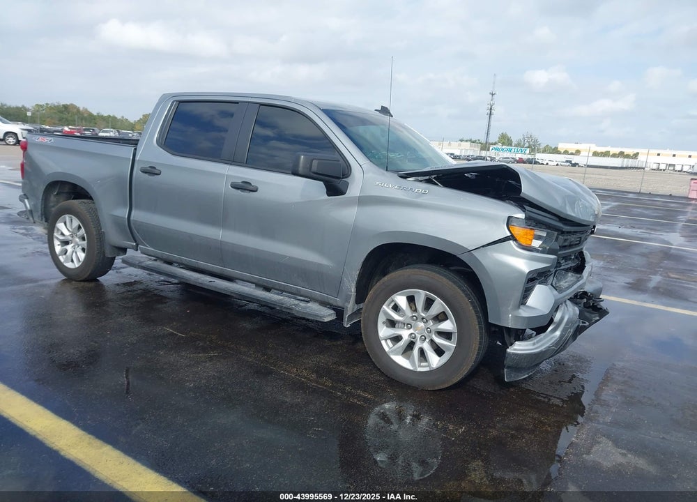 2025 CHEVROLET SILVERADO 1500 4WD  SHORT BED CUSTOM VIN: 3GCPKBEKXSG377173