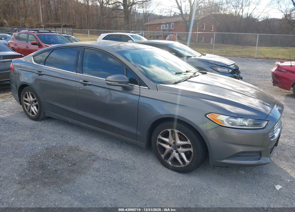 2013 FORD FUSION SE VIN: 3FA6P0H75DR257352