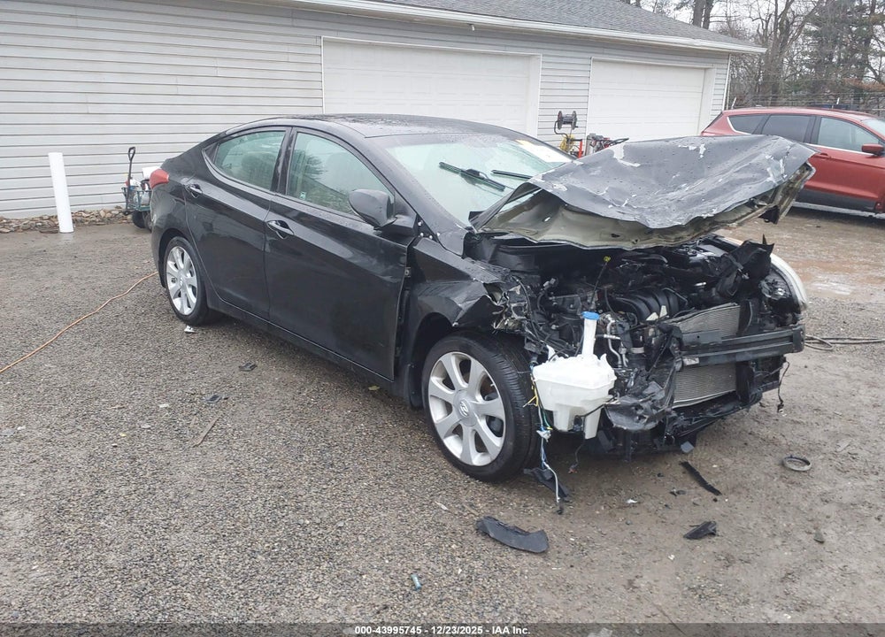 2013 HYUNDAI ELANTRA LIMITED VIN: KMHDH4AEXDU748342