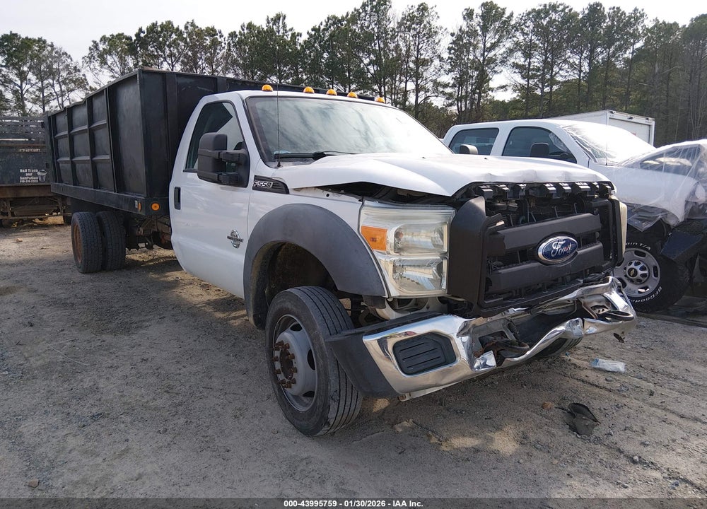 2011 FORD F-550 CHASSIS XL VIN: 1FDUF5GT7BEC31623