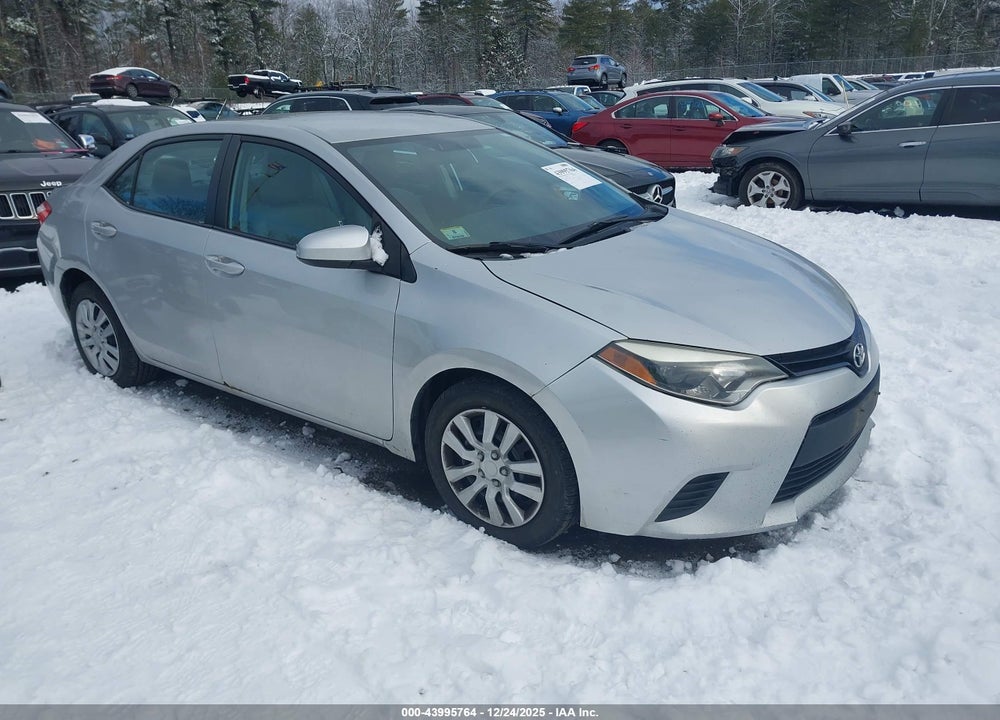 2014 TOYOTA COROLLA LE VIN: 2T1BURHE1EC133574