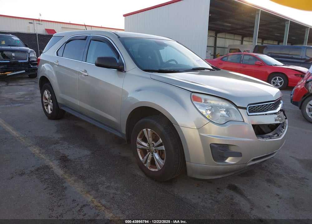 2013 CHEVROLET EQUINOX LS VIN: 2GNALBEK1D6229177