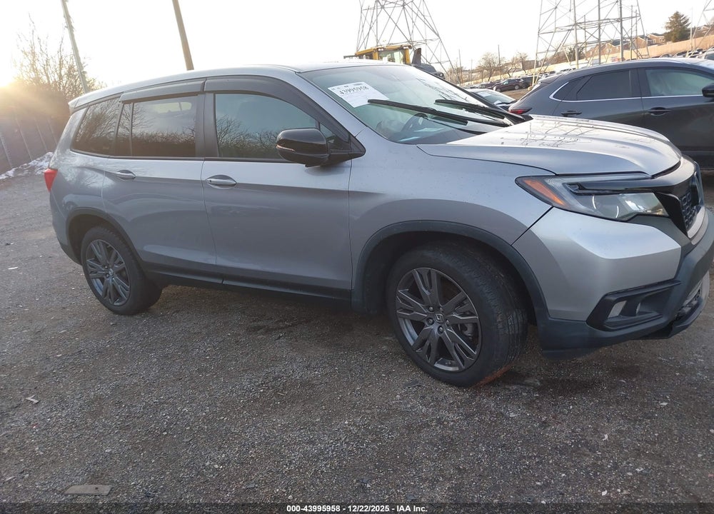 2021 HONDA PASSPORT AWD EX-L VIN: 5FNYF8H54MB007766