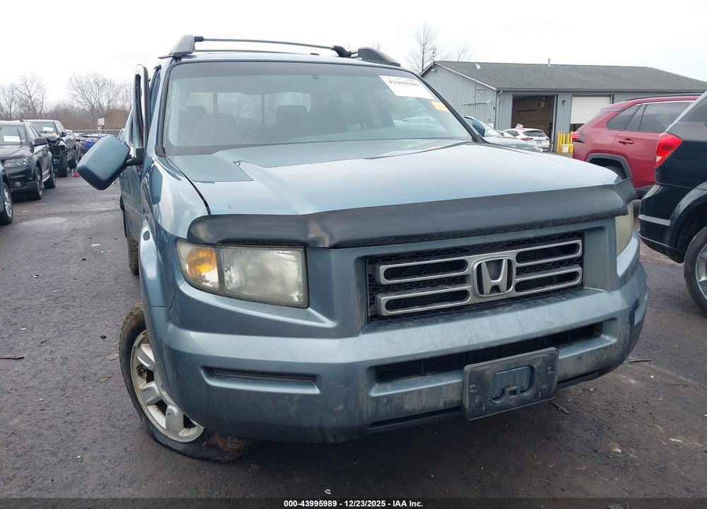 2007 HONDA RIDGELINE RTL VIN: 2HJYK16507H534543