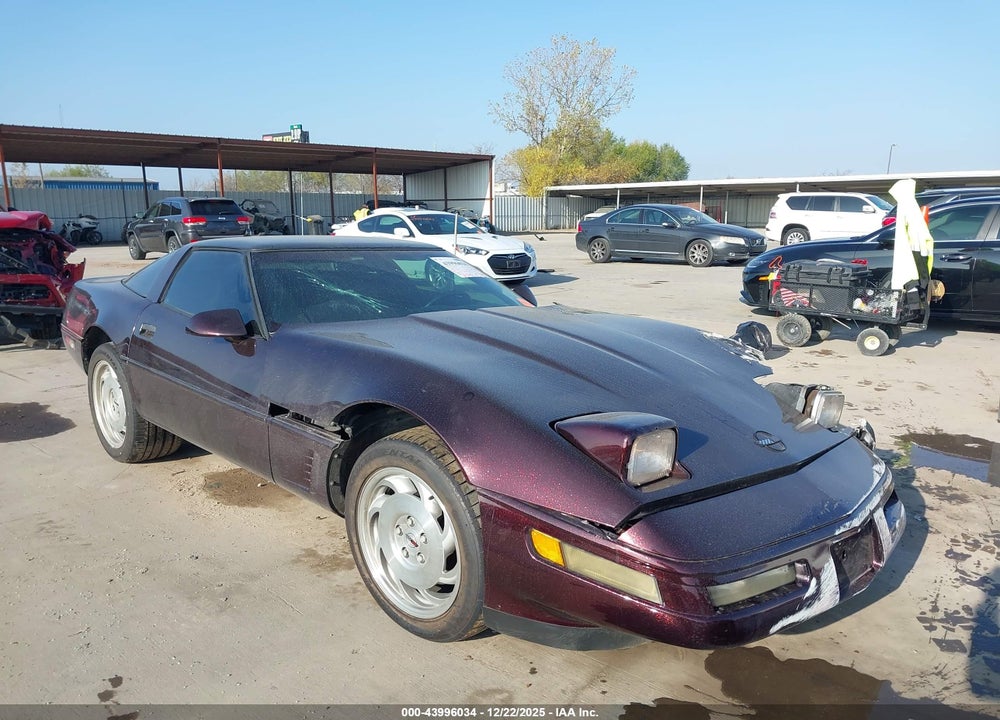 1996 CHEVROLET CORVETTE VIN: 1G1YY22P4T5106209