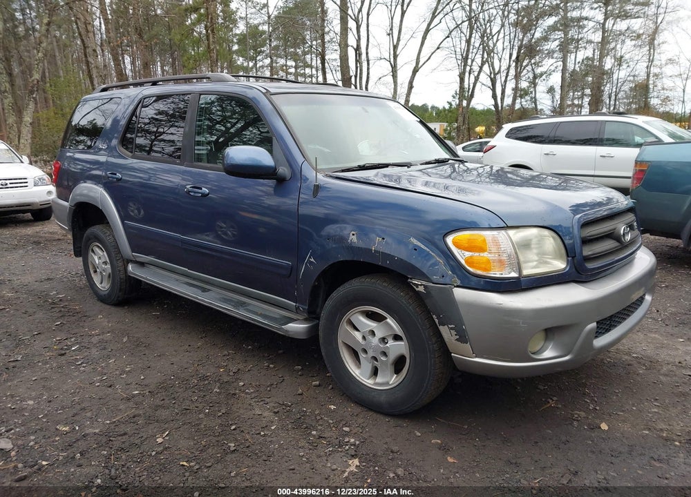 2003 TOYOTA SEQUOIA SR5 V8 VIN: 5TDBT44A03S137693