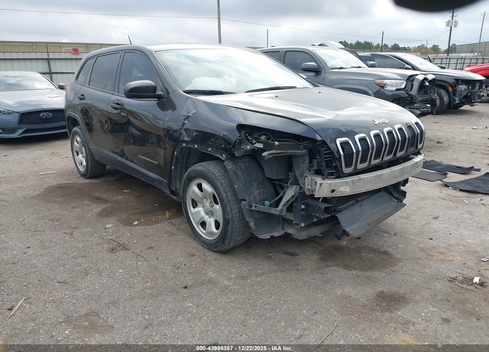 2015 JEEP CHEROKEE SPORT VIN: 1C4PJLAB7FW781800
