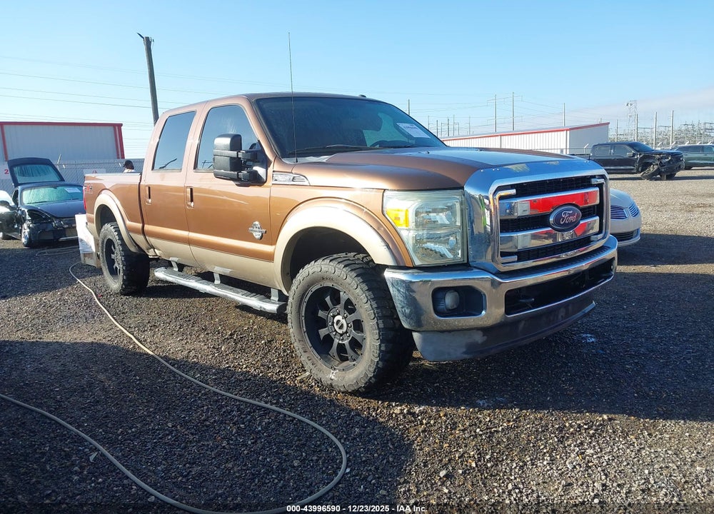 2011 FORD F-250 LARIAT VIN: 1FT7W2BT4BEB36542