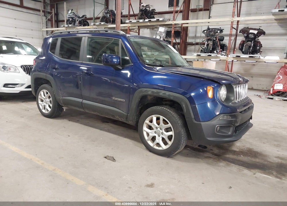 2017 JEEP RENEGADE LATITUDE 4X4 VIN: ZACCJBBB0HPG55530