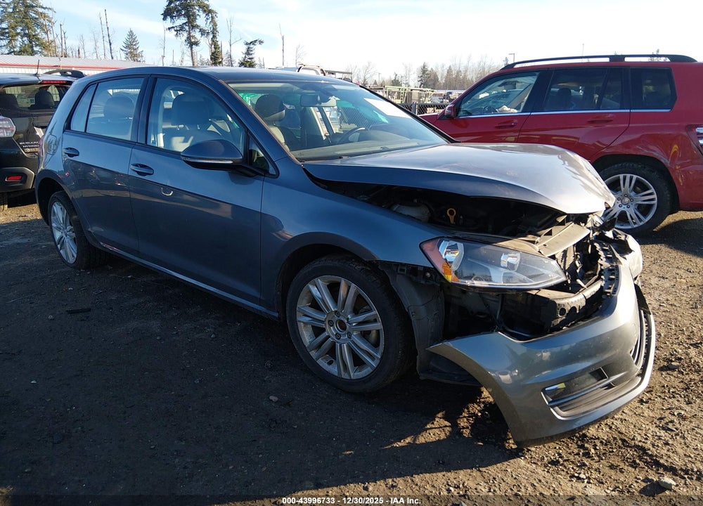 2016 VOLKSWAGEN GOLF TSI SE 4-DOOR VIN: 3VW217AU3GM032302