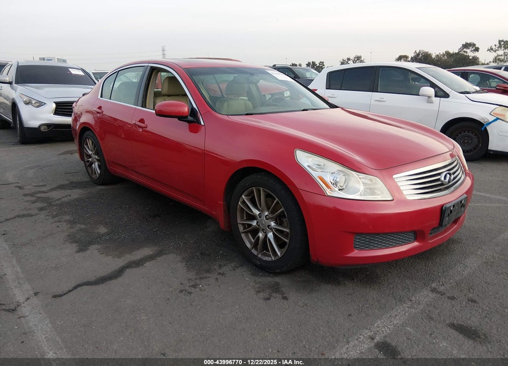 2007 INFINITI G35 JOURNEY VIN: JNKBV61E27M722224