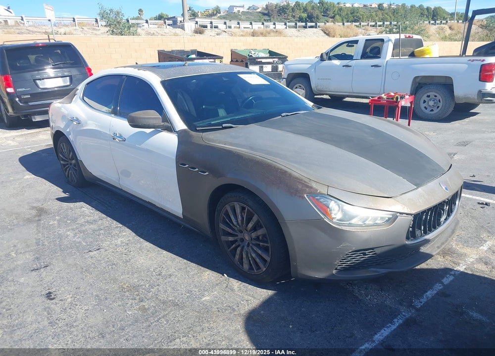 2017 MASERATI GHIBLI S VIN: ZAM57RSA6H1206288