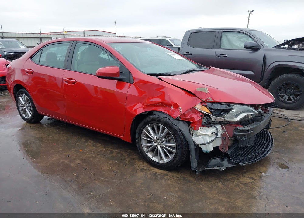 2014 TOYOTA COROLLA LE PLUS VIN: 5YFBURHE1EP025827