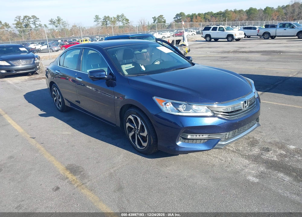 2016 HONDA ACCORD EX VIN: 1HGCR2F72GA208163