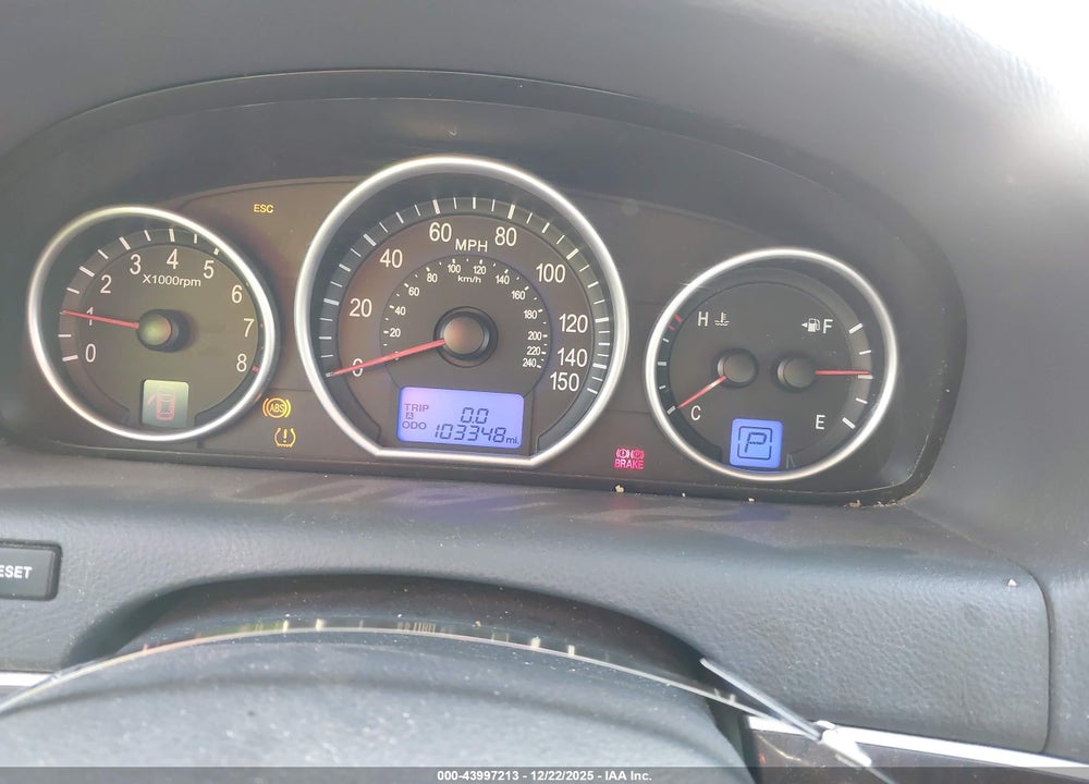 2012 HYUNDAI VERACRUZ GLS VIN: KM8NU4CC8CU204416
