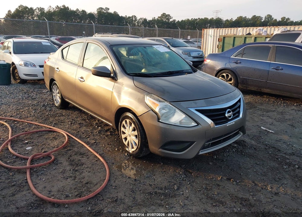 2016 NISSAN VERSA 1.6 S/1.6 S+/1.6 SL/1.6 SV VIN: 3N1CN7AP6GL817282