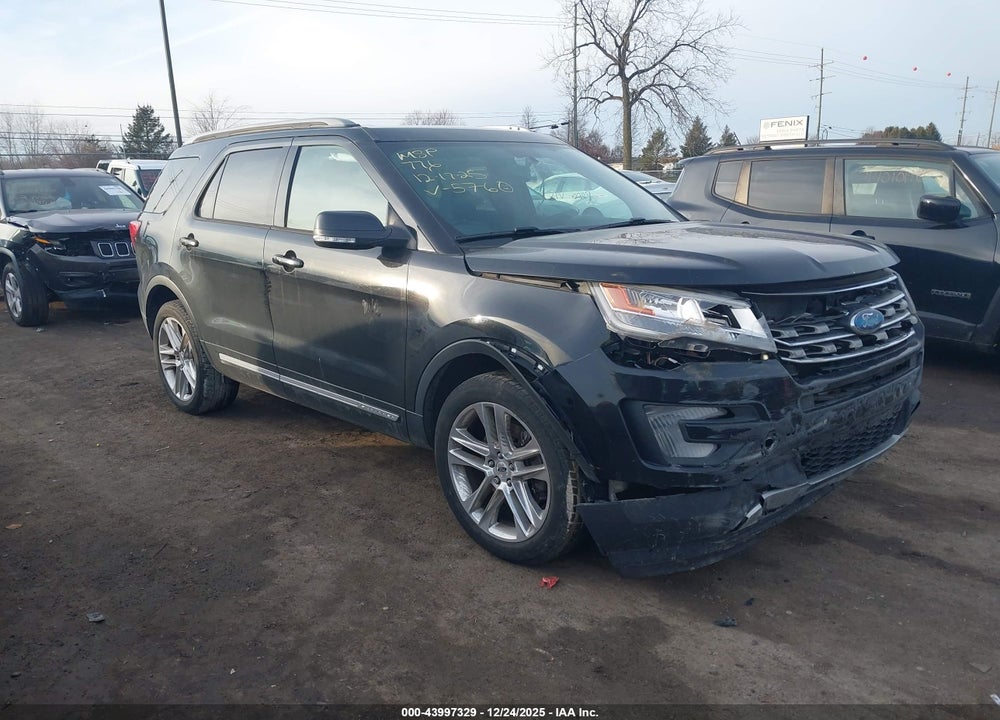 2017 FORD EXPLORER XLT VIN: 1FM5K8D89HGE35760