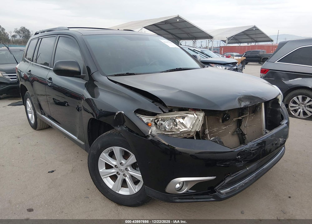 2012 TOYOTA HIGHLANDER SE VIN: 5TDZA3EH0CS028712