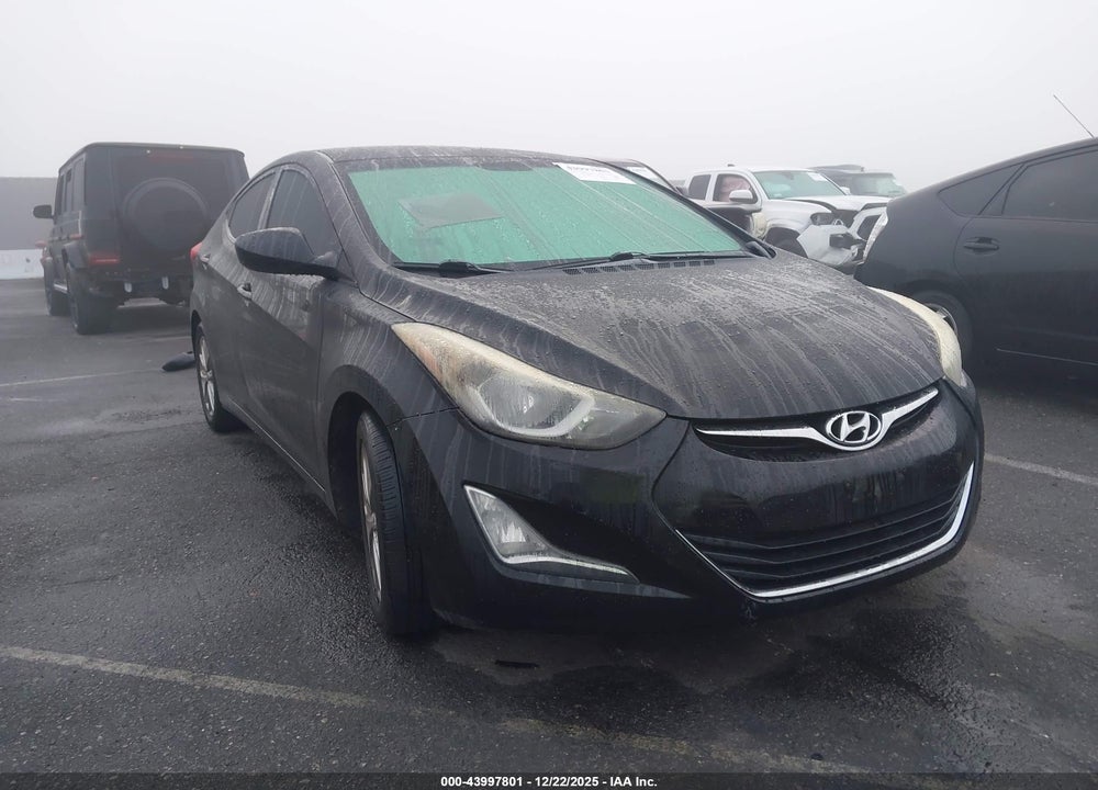 2014 HYUNDAI ELANTRA SE VIN: 5NPDH4AE3EH464440