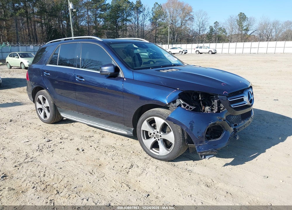 2019 MERCEDES-BENZ GLE 400 4MATIC VIN: 4JGDA5GB4KB204922