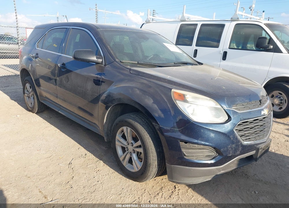 2016 CHEVROLET EQUINOX LS VIN: 2GNALBEK7G6317431