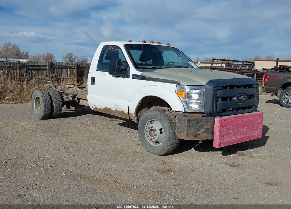 2012 FORD F-350 CHASSIS XL VIN: 1FDRF3H6XCEB82678