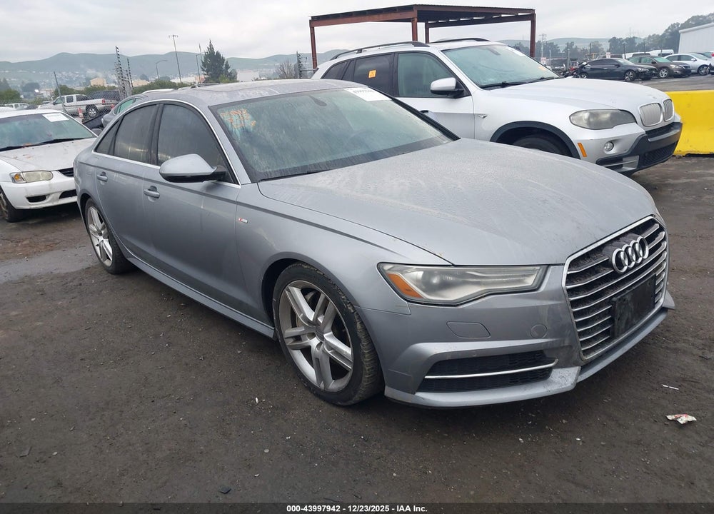2016 AUDI A6 2.0T PREMIUM VIN: WAUCFAFC4GN104990