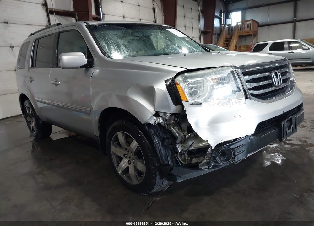 2013 HONDA PILOT TOURING VIN: 5FNYF4H9XDB017200
