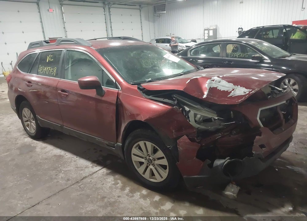 2016 SUBARU OUTBACK 2.5I PREMIUM VIN: 4S4BSBCCXG3298503