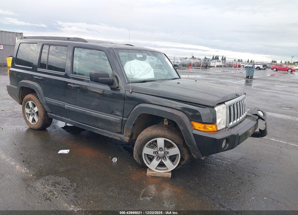 2007 JEEP COMMANDER SPORT VIN: 1J8HG48K47C620072