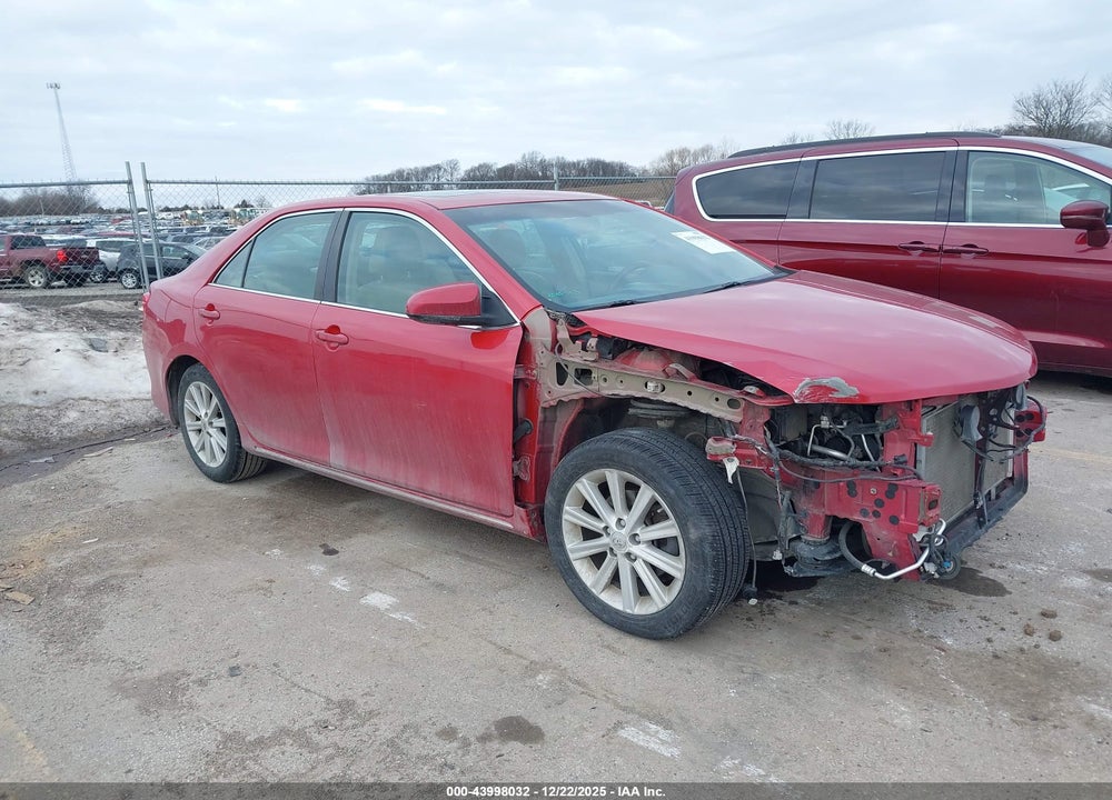 2012 TOYOTA CAMRY XLE V6 VIN: 4T1BK1FK4CU521765
