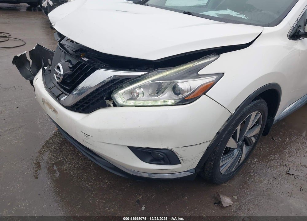2018 NISSAN MURANO PLATINUM VIN: 5N1AZ2MH4JN107381