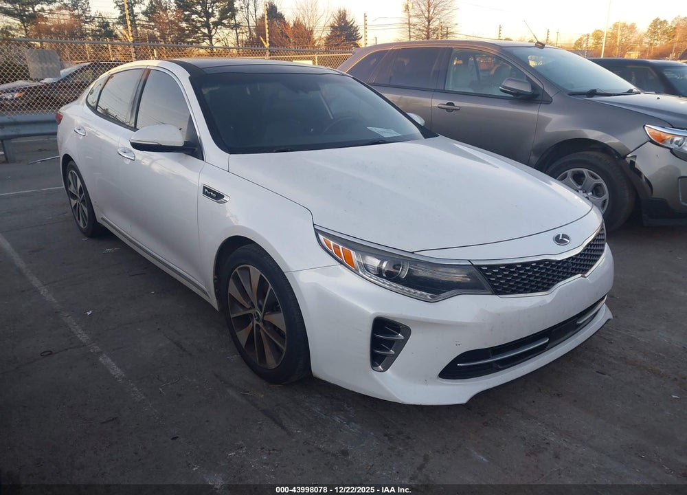 2016 KIA OPTIMA SXL TURBO VIN: 5XXGV4L24GG037825