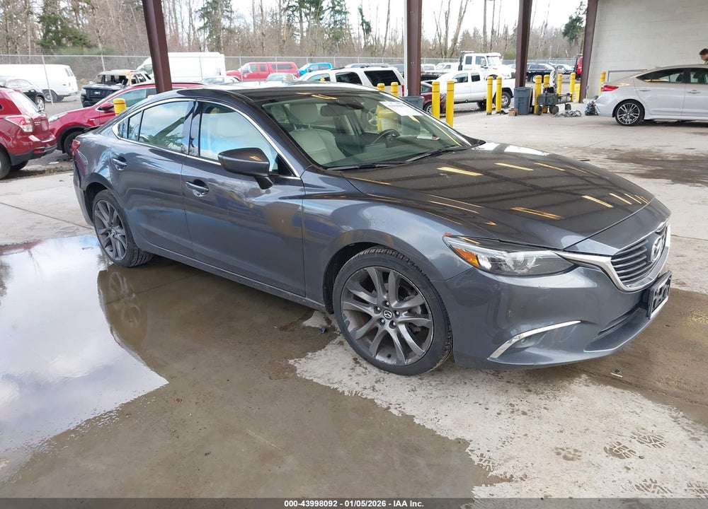 2016 MAZDA 6 I GRAND TOURING VIN: JM1GJ1W56G1430107
