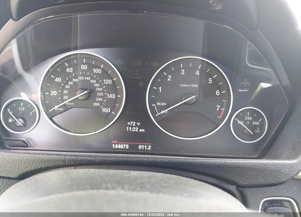 2012 BMW 328I VIN: WBA3A5C52CF345561