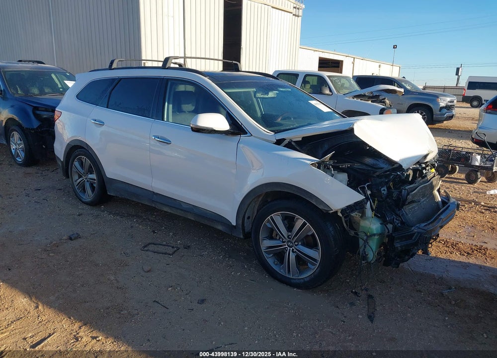 2016 HYUNDAI SANTA FE LIMITED VIN: KM8SRDHF2GU137373