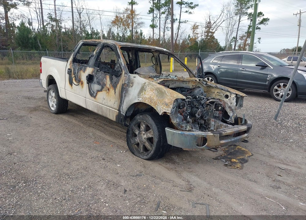 2008 FORD F-150 LARIAT VIN: 1FTPW14VX8FA16904