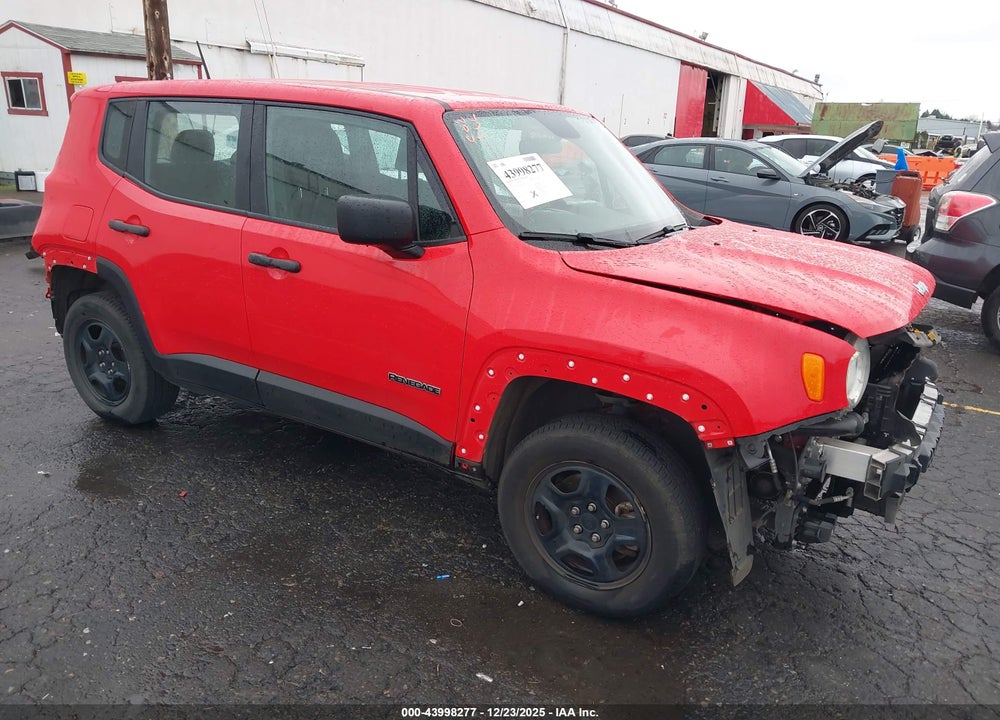 2019 JEEP RENEGADE SPORT 4X4 VIN: ZACNJBAB5KPJ76146