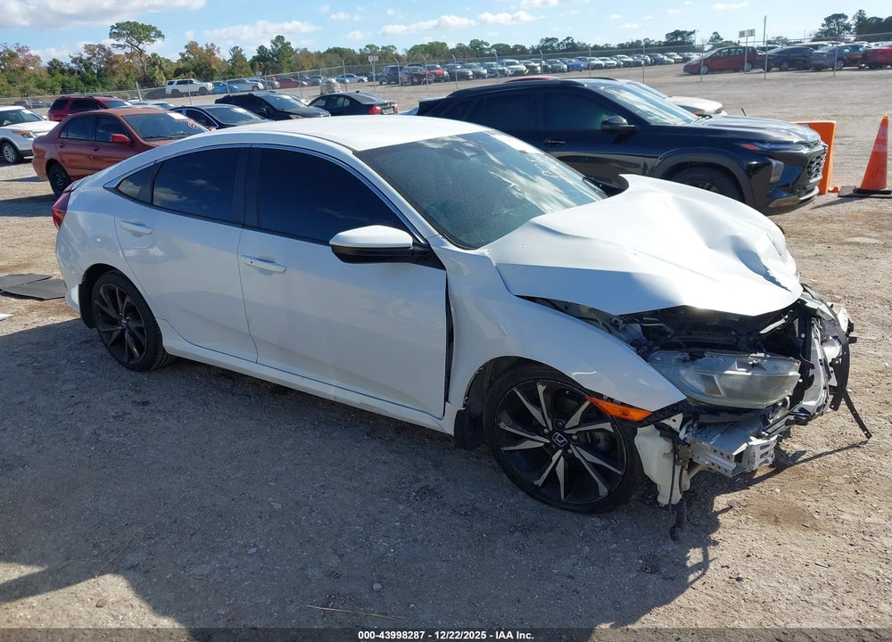 2019 HONDA CIVIC SPORT VIN: 19XFC2F86KE021553