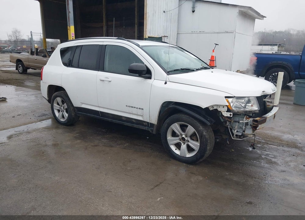 2012 JEEP COMPASS SPORT VIN: 1C4NJDBB6CD514392