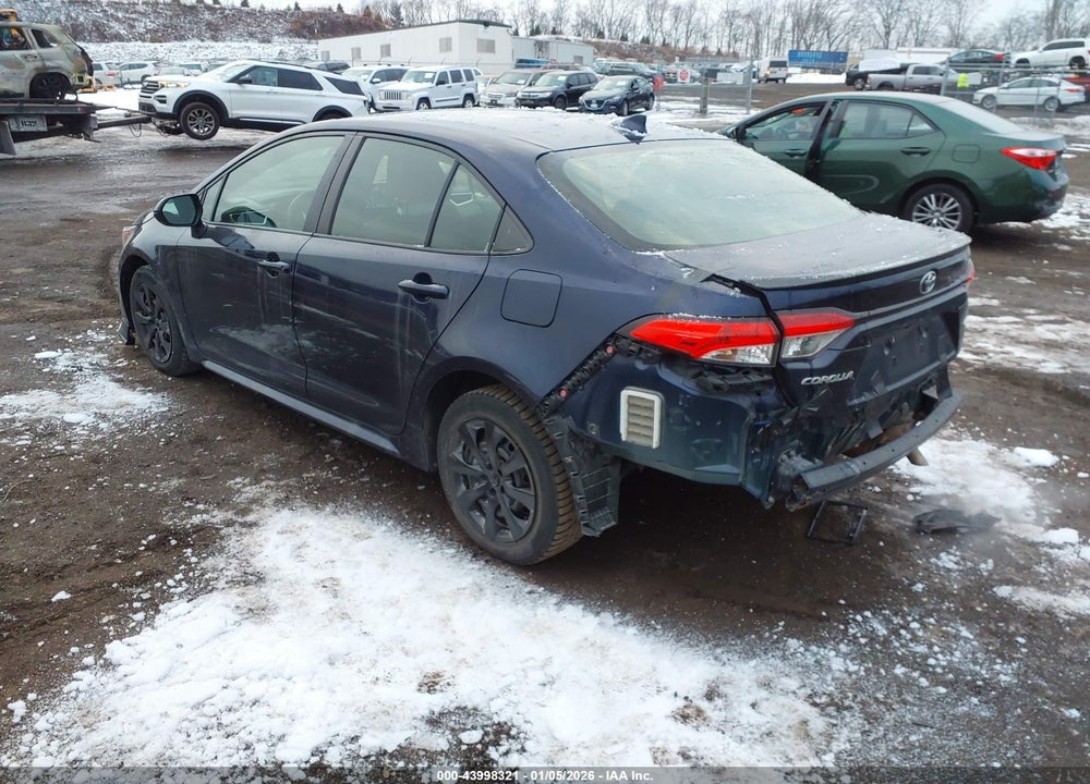 2021 TOYOTA COROLLA LE VIN: JTDEPMAE0MJ150015