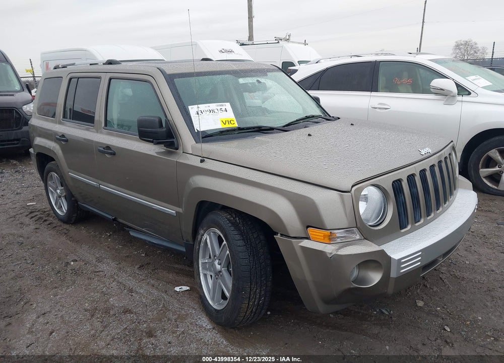 2008 JEEP PATRIOT LIMITED VIN: 1J8FF48W78D620673