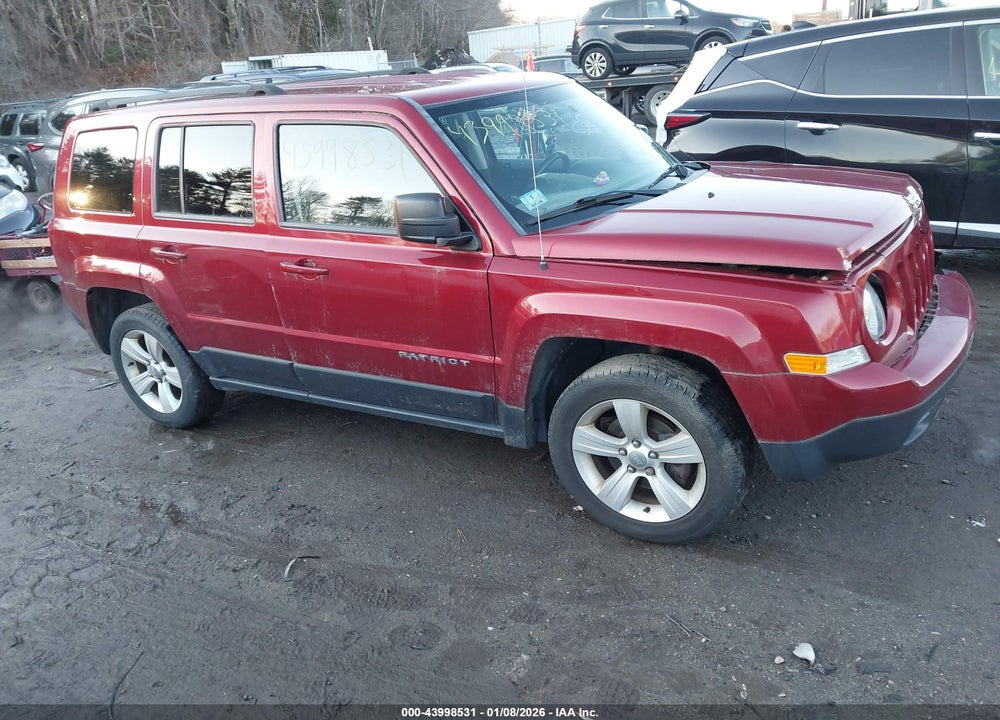 2014 JEEP PATRIOT LATITUDE VIN: 1C4NJRFB4ED665161