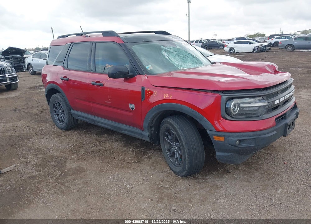 2021 FORD BRONCO SPORT BIG BEND VIN: 3FMCR9B66MRA36253
