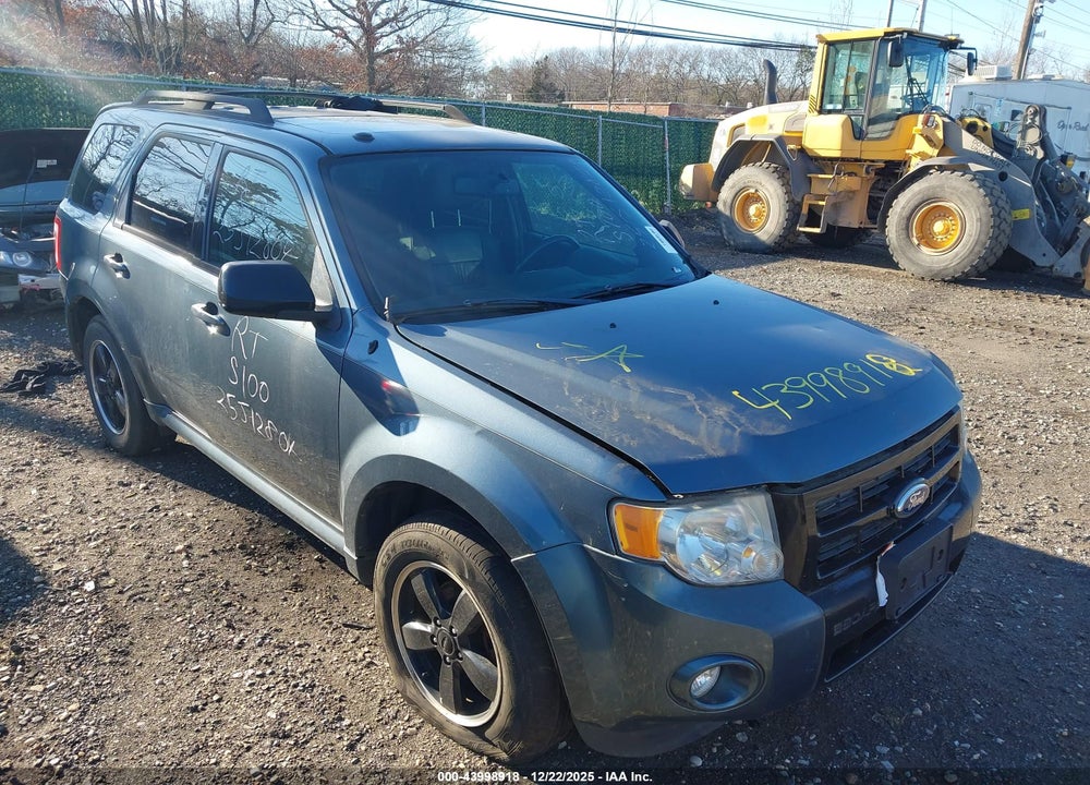 2011 FORD ESCAPE XLT VIN: 1FMCU9DGXBKB08612